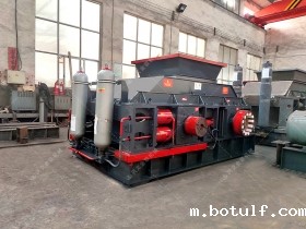 2PG1200x800大型液压对辊破碎机发往甘肃