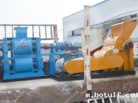 四辊破碎机和双级粉碎机发往内蒙古破碎煤炭