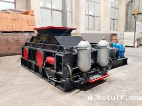 全自动液压对辊破碎机发货图片