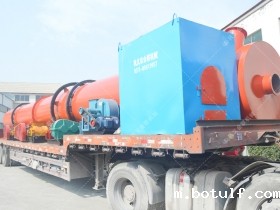 全套锯末烘干机生产线发货图片